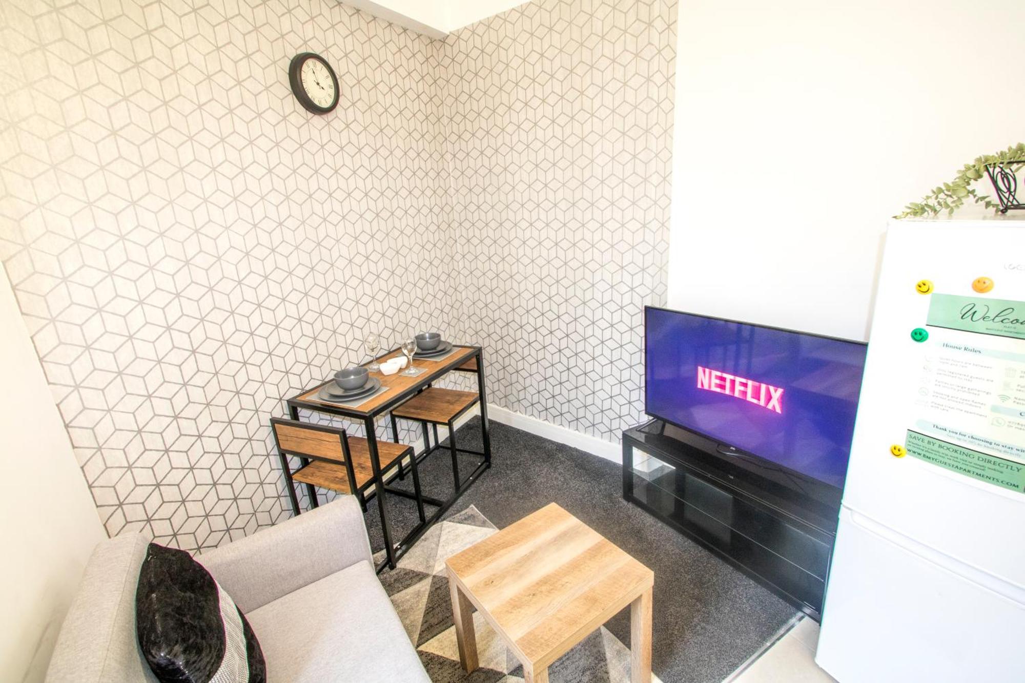 Cozy And Charming - 1 Bedroom Apartment - Free Parking, Transit Links, Close To Stadiums Mánchester Exterior foto
